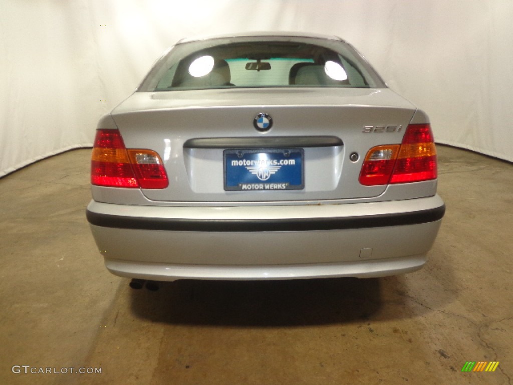 2002 3 Series 325i Sedan - Titanium Silver Metallic / Black photo #17