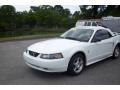 2003 Oxford White Ford Mustang V6 Convertible  photo #7