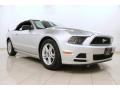 Ingot Silver - Mustang V6 Convertible Photo No. 2