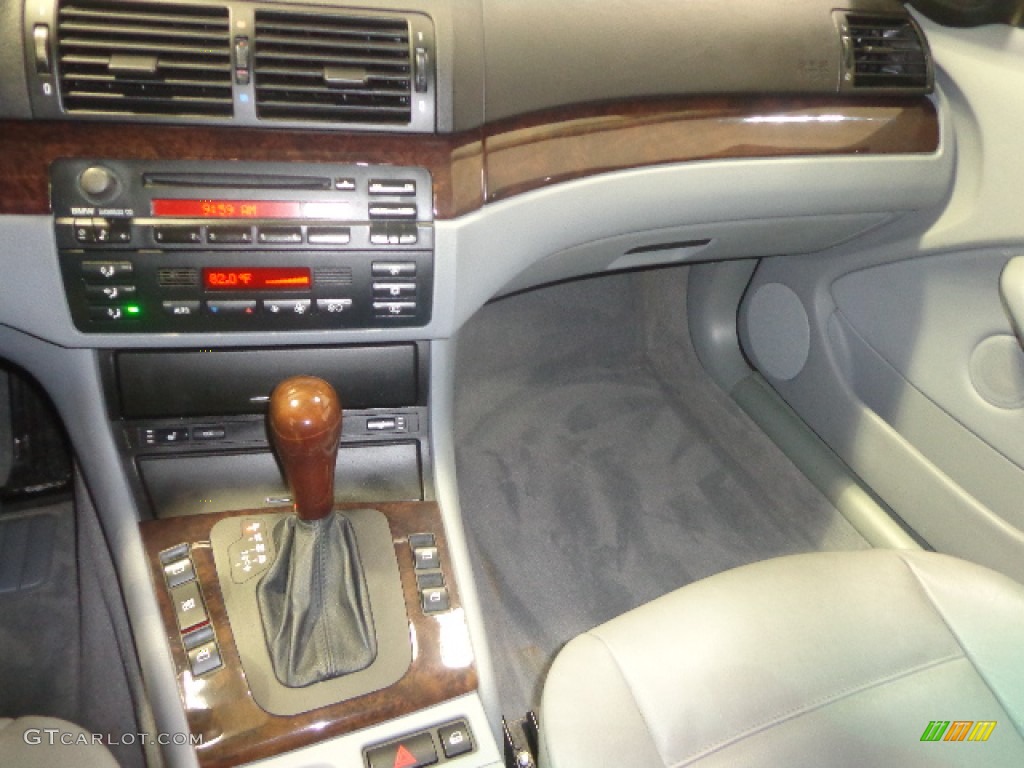 2002 3 Series 325i Sedan - Titanium Silver Metallic / Black photo #28