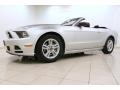 Ingot Silver - Mustang V6 Convertible Photo No. 8