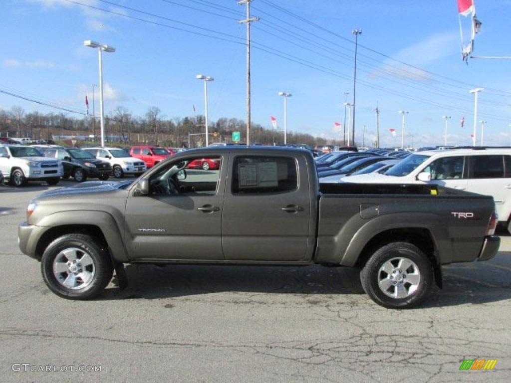 2010 Tacoma V6 SR5 TRD Sport Double Cab 4x4 - Pyrite Mica / Graphite photo #7