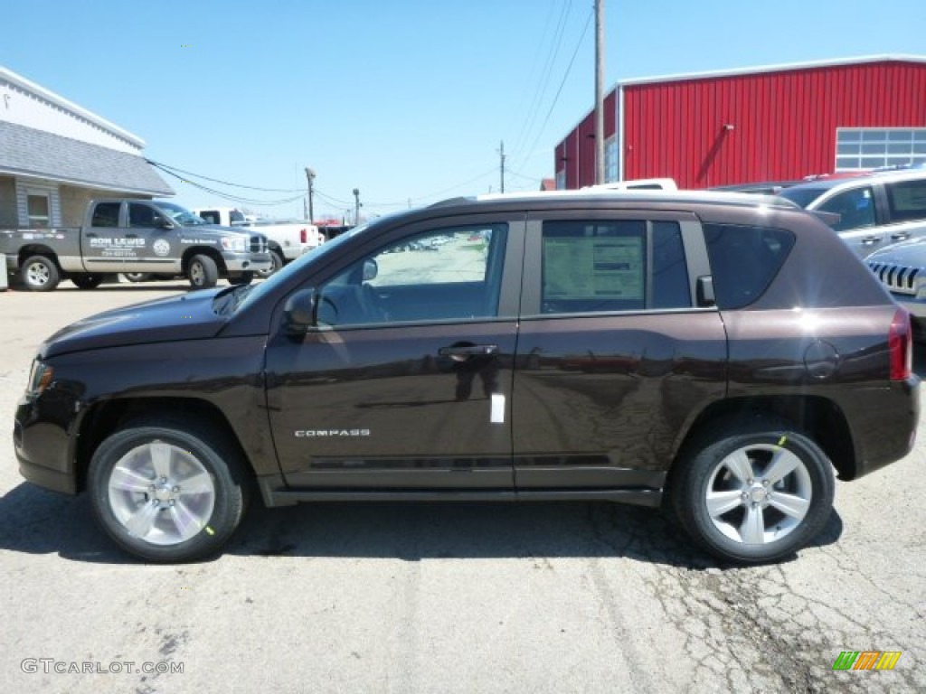 2014 Compass Sport 4x4 - Rugged Brown Metallic / Dark Slate Gray/Light Pebble photo #2