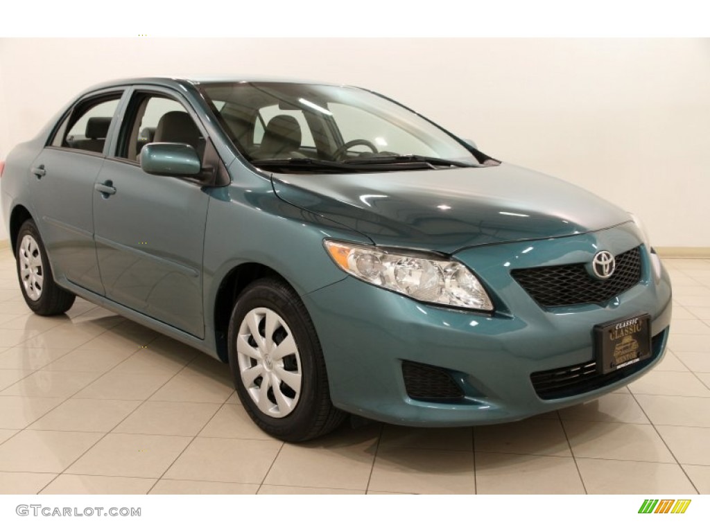 2010 Corolla LE - Capri Sea Metallic / Ash photo #1