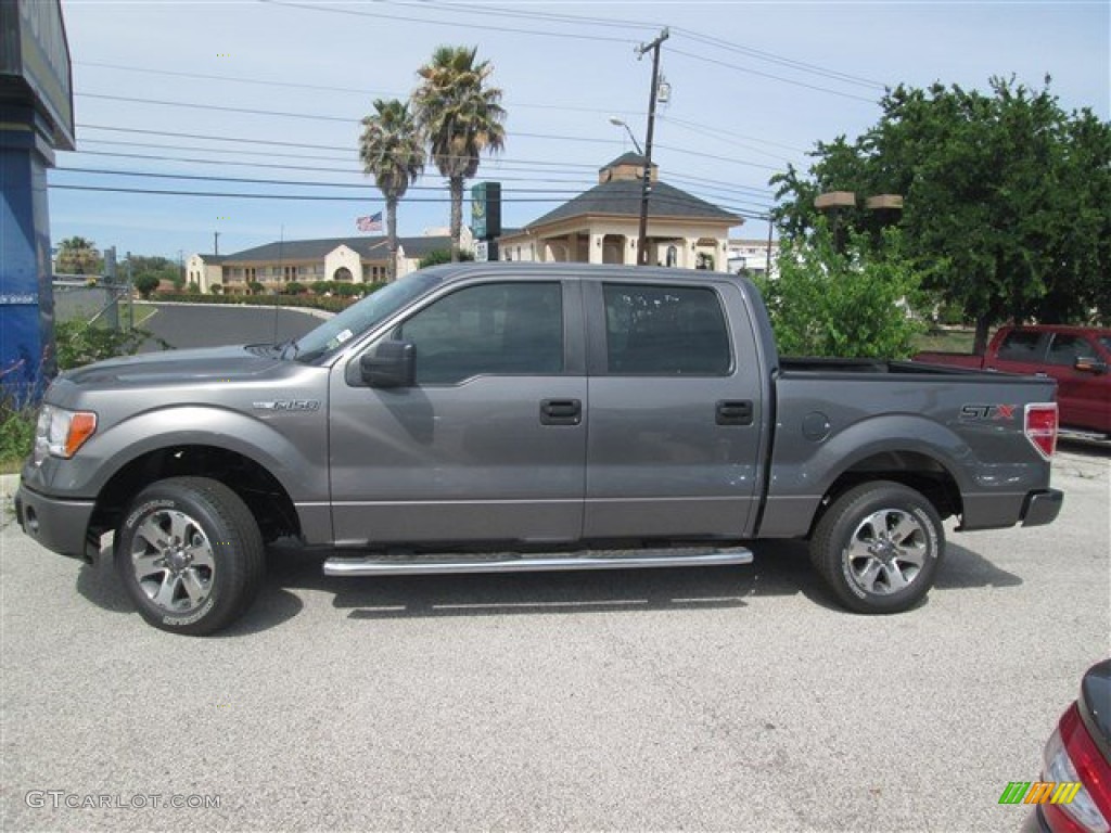 2014 F150 STX SuperCrew - Sterling Grey / Steel Grey photo #2