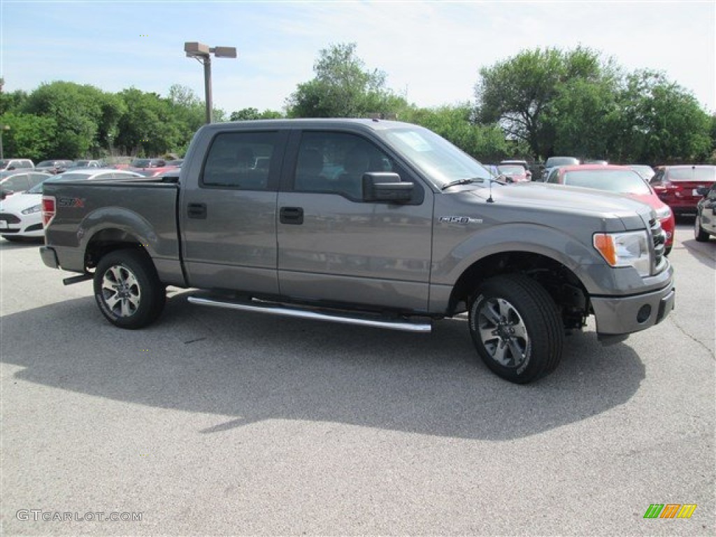 2014 F150 STX SuperCrew - Sterling Grey / Steel Grey photo #8