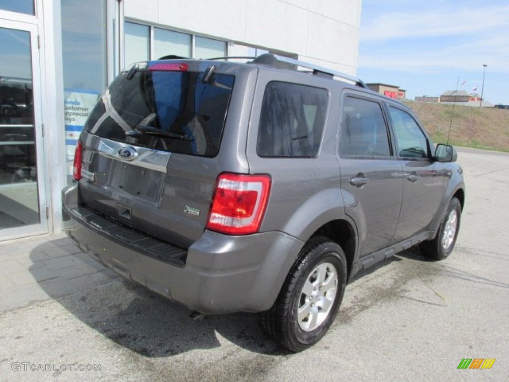 2011 Escape Limited V6 4WD - Sterling Grey Metallic / Charcoal Black photo #9