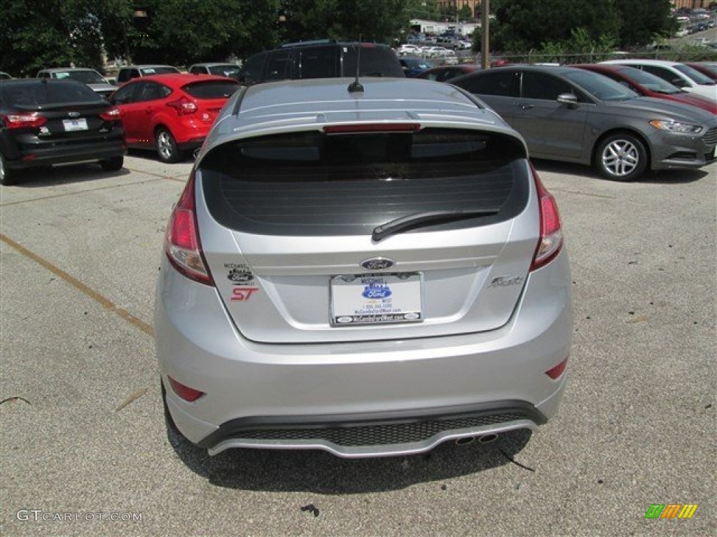 2014 Fiesta ST Hatchback - Ingot Silver / ST Charcoal Black photo #5