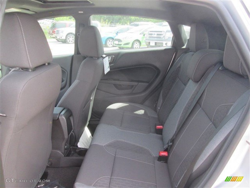 2014 Fiesta ST Hatchback - Ingot Silver / ST Charcoal Black photo #12