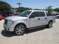 2014 Ingot Silver Ford F150 XLT SuperCrew  photo #1