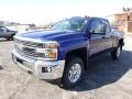 2015 Blue Topaz Metallic Chevrolet Silverado 2500HD LT Double Cab 4x4  photo #4