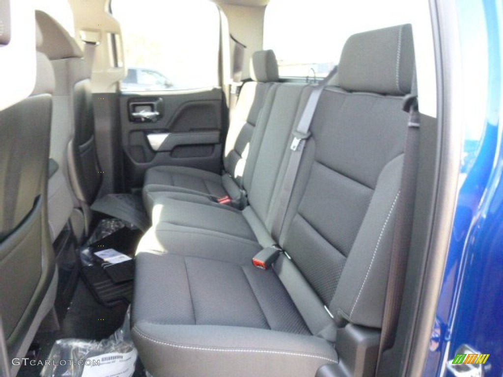Jet Black Interior 2015 Chevrolet Silverado 2500HD LT Double Cab 4x4 Photo #92599250