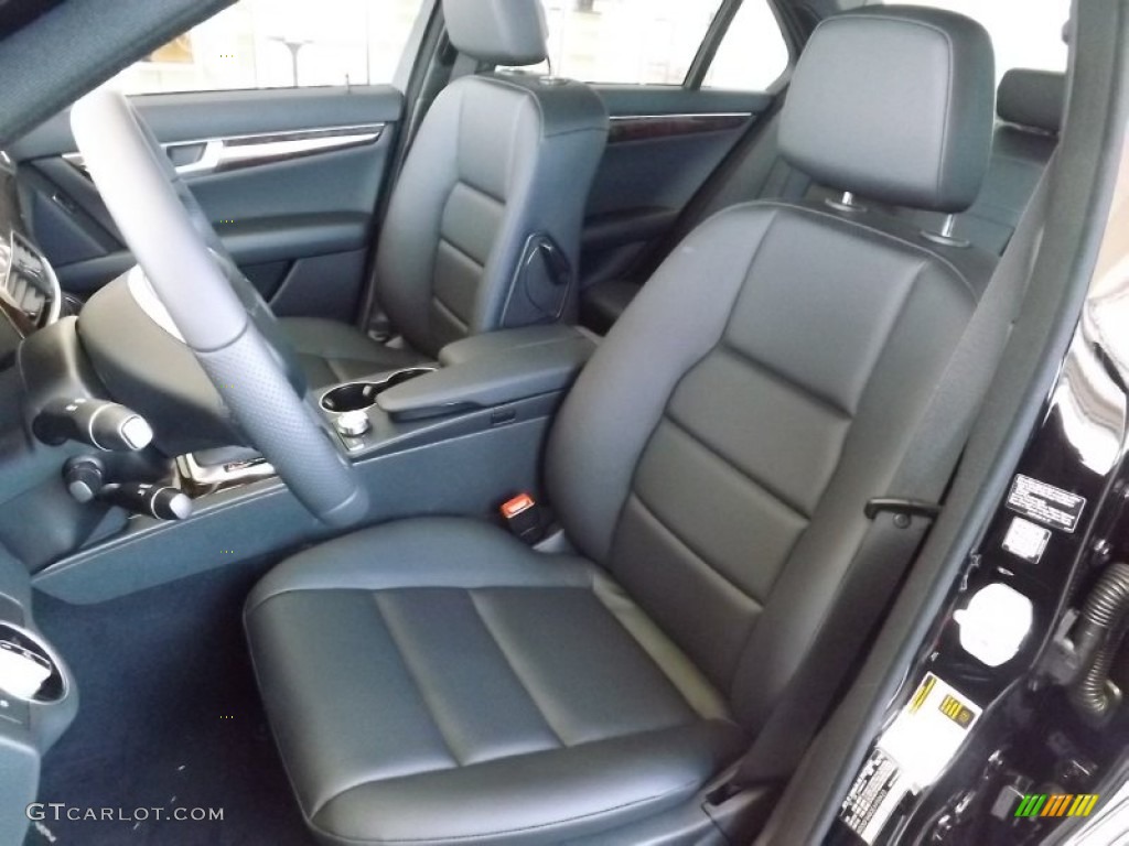 Black Interior 2014 Mercedes-Benz S 550 Sedan Photo #92599688