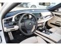2013 BMW 7 Series Individual Platinum/Black Interior Prime Interior Photo