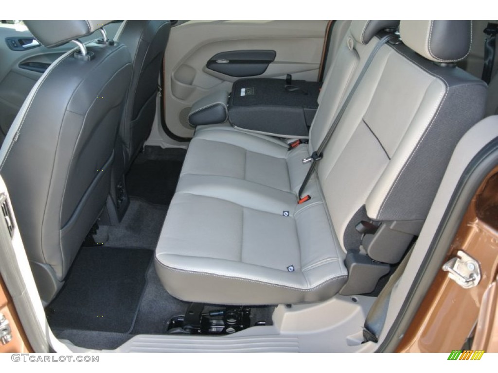 2014 Ford Transit Connect Titanium Wagon Rear Seat Photo #92600541
