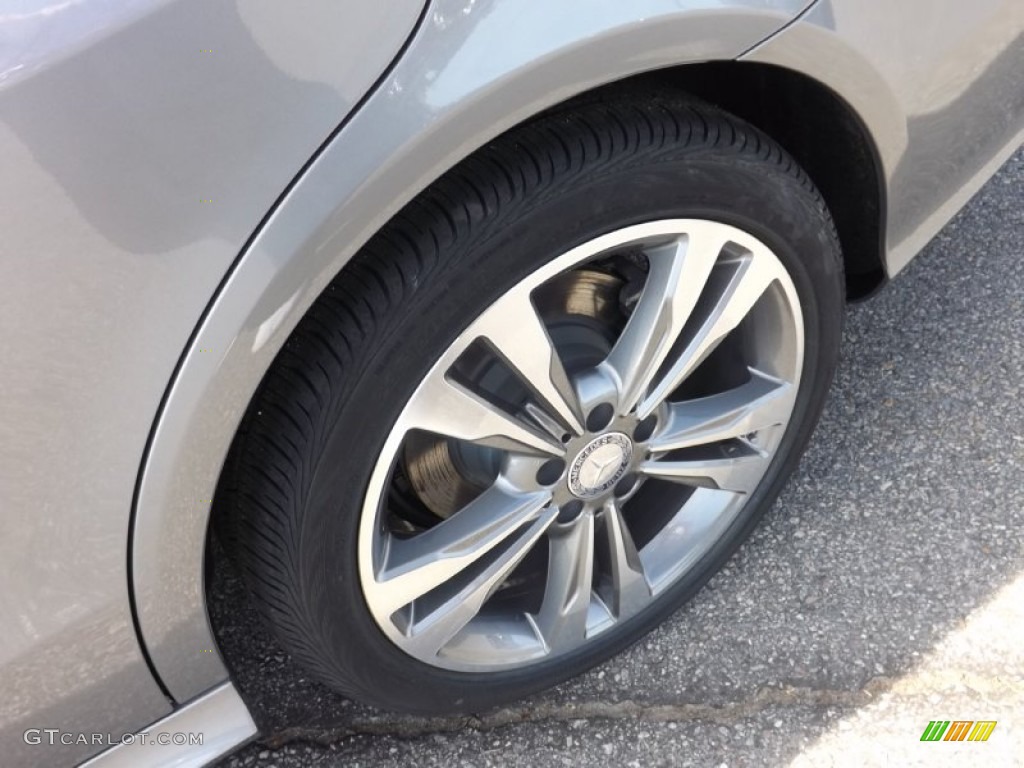 2014 E 350 4Matic Sedan - Paladium Silver Metallic / Black photo #5