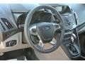 Medium Stone Steering Wheel Photo for 2014 Ford Transit Connect #92600738