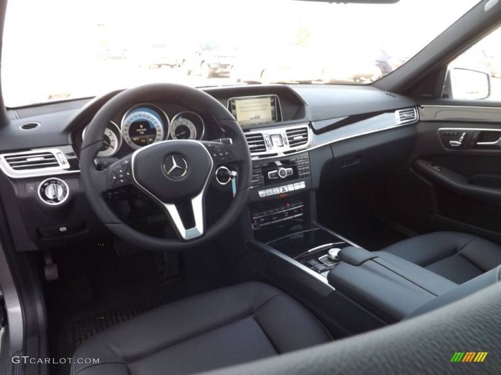 2014 E 350 4Matic Sedan - Paladium Silver Metallic / Black photo #7