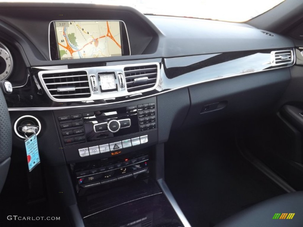 2014 E 350 4Matic Sedan - Paladium Silver Metallic / Black photo #9