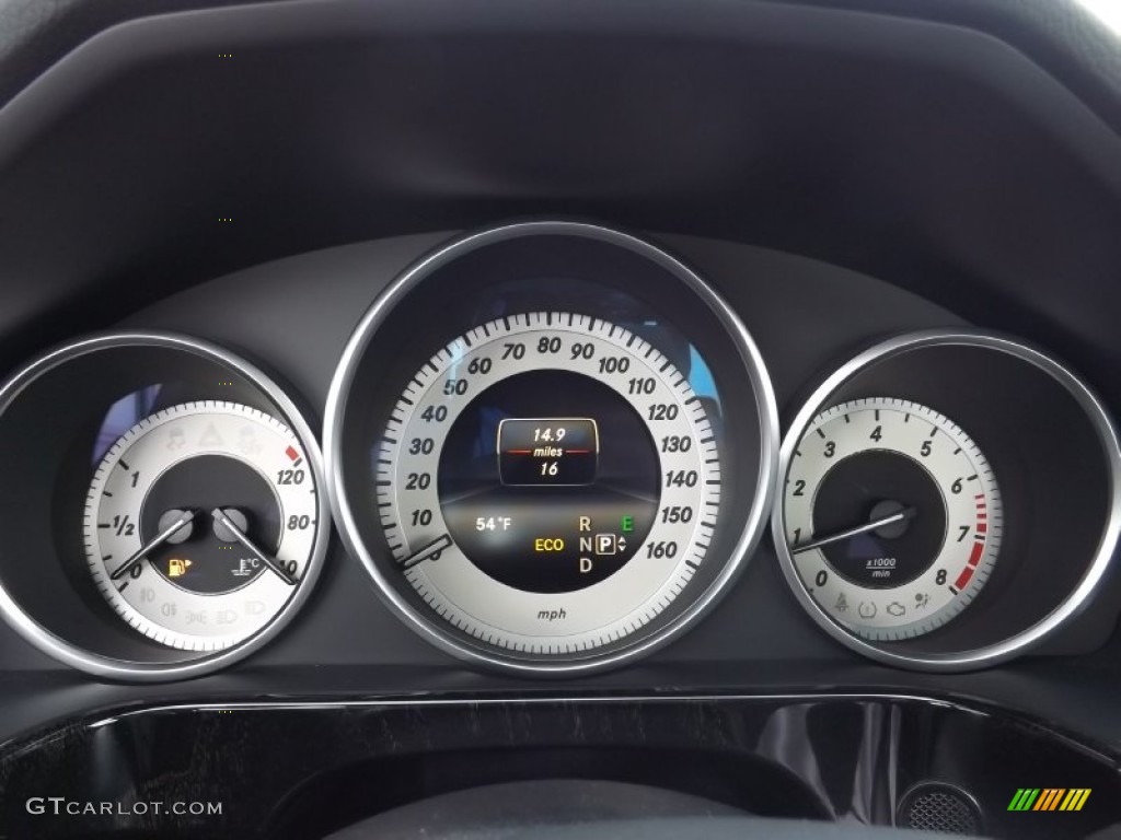 2014 E 350 4Matic Sedan - Paladium Silver Metallic / Black photo #12
