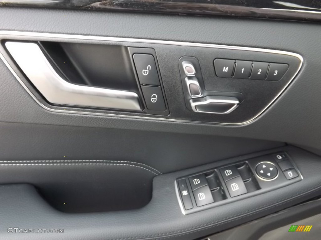 2014 E 350 4Matic Sedan - Paladium Silver Metallic / Black photo #13