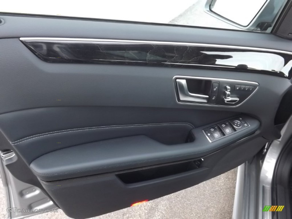 2014 E 350 4Matic Sedan - Paladium Silver Metallic / Black photo #16