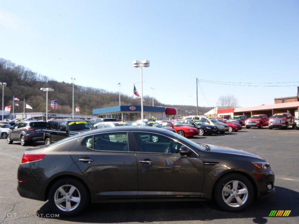 2014 Optima LX - Metal Bronze / Beige photo #1