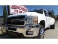 Summit White 2011 Chevrolet Silverado 3500HD LTZ Crew Cab 4x4