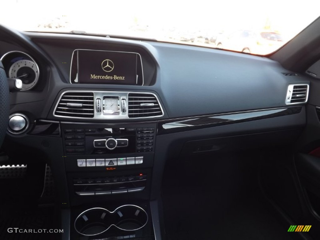 2014 E 350 4Matic Coupe - Paladium Silver Metallic / Red/Black photo #9