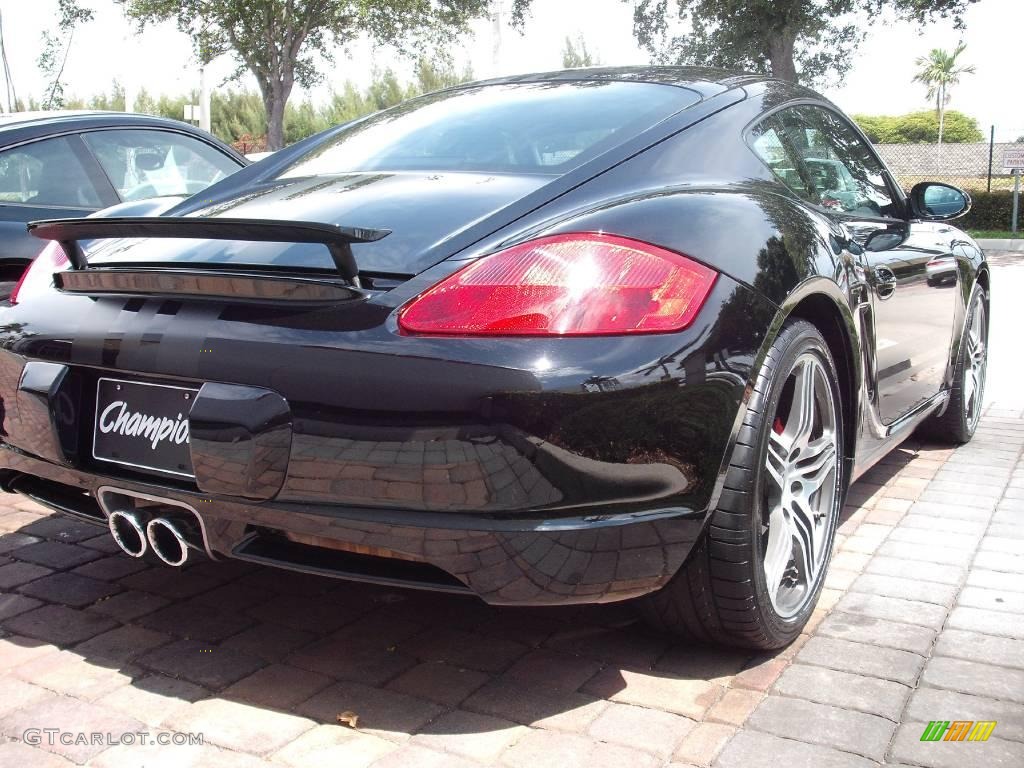2008 Cayman S Porsche Design Edition 1 - Black / Black photo #9