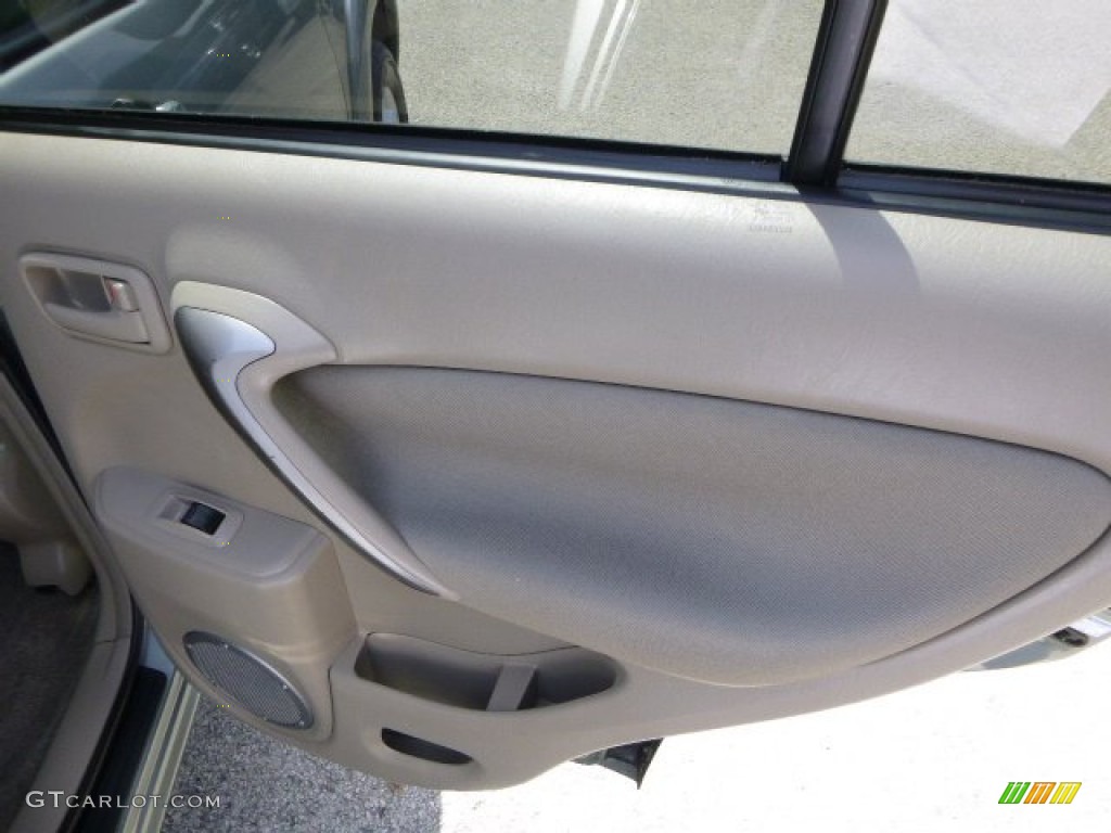 2004 RAV4 4WD - Everglade Green Metallic / Dark Charcoal photo #14