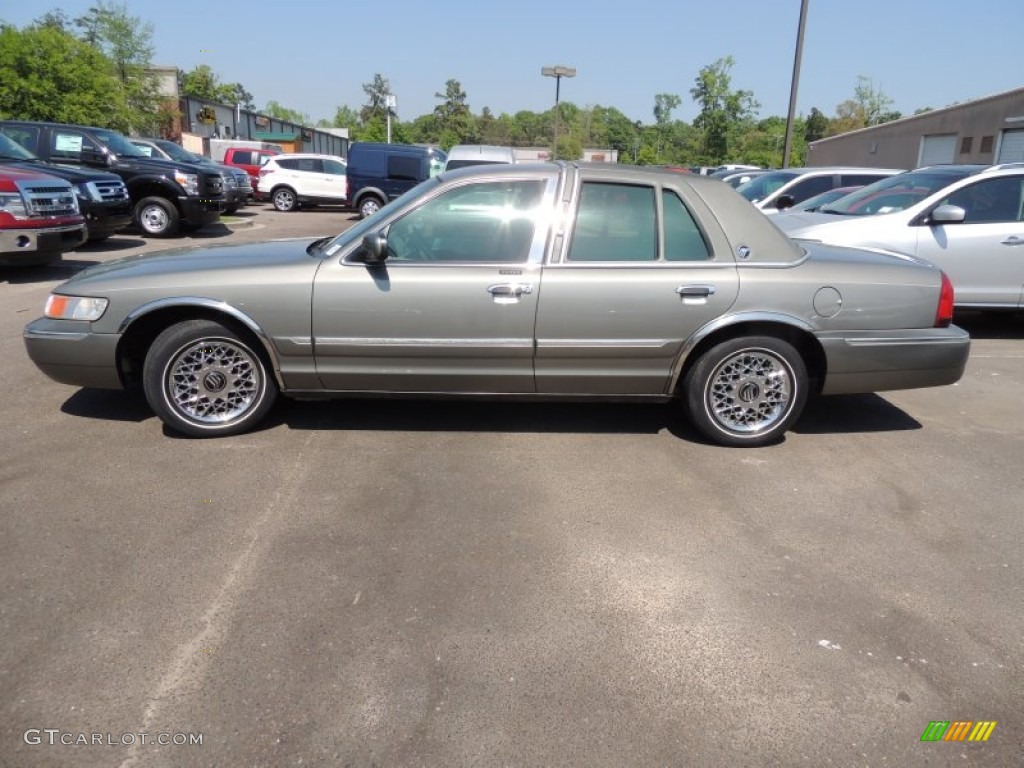 2000 Grand Marquis GS - Medium Grey Metallic / Light Graphite photo #2