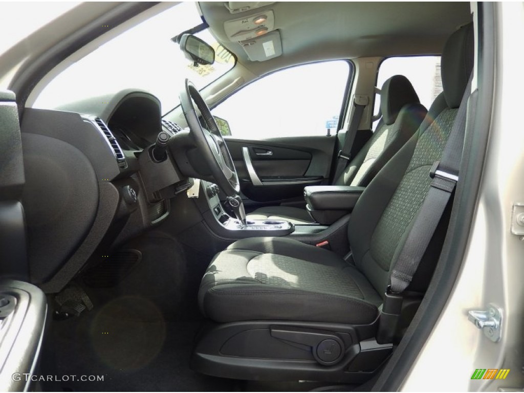 Ebony Interior 2012 GMC Acadia SL Photo #92605808