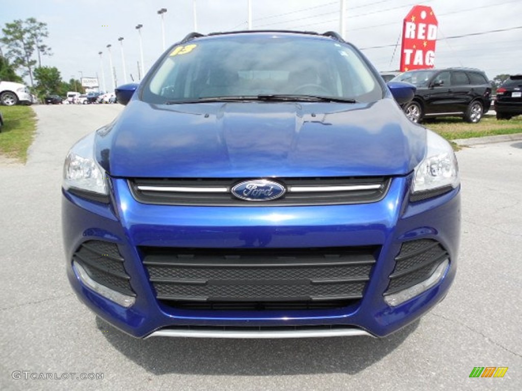 2013 Escape SE 1.6L EcoBoost - Deep Impact Blue Metallic / Medium Light Stone photo #14