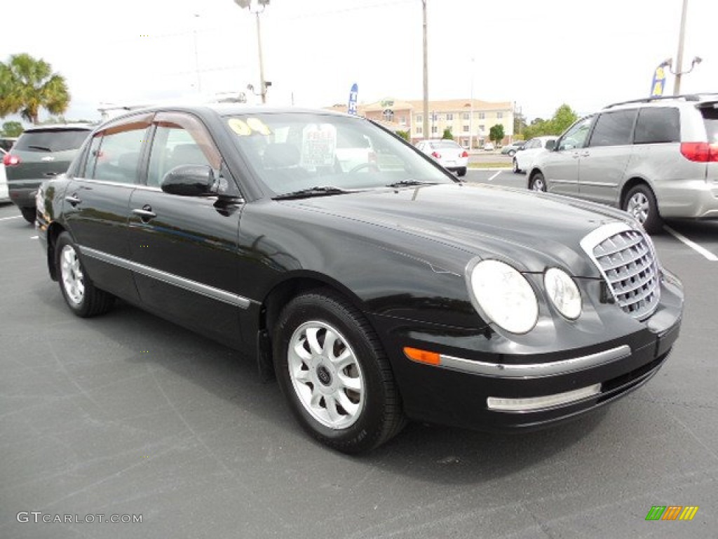2004 Ebony Black Kia Amanti 92591088 Photo 10 Car