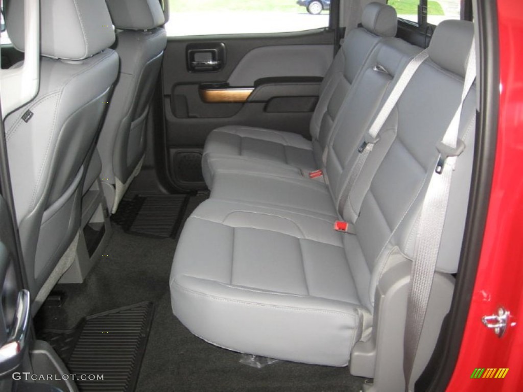 2014 Silverado 1500 LTZ Crew Cab 4x4 - Victory Red / Jet Black/Dark Ash photo #14