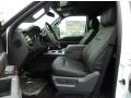 Platinum Black 2015 Ford F250 Super Duty Platinum Crew Cab 4x4 Interior Color