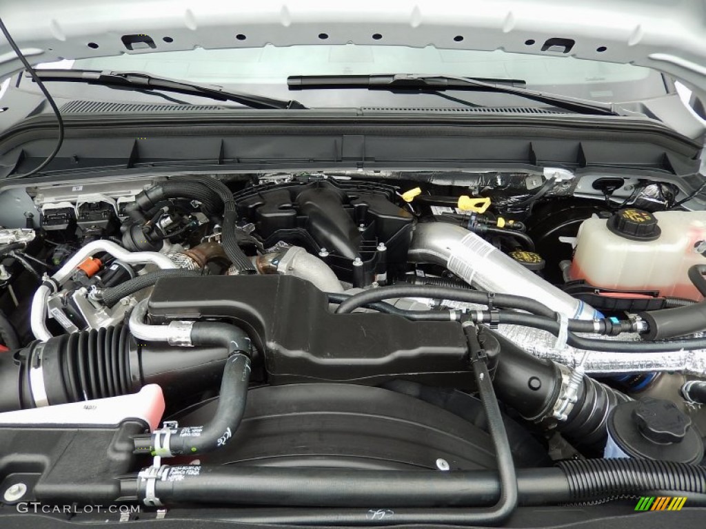 2015 Ford F250 Super Duty Platinum Crew Cab 4x4 6.7 Liter OHV 32-Valve B20 Power Stroke Turbo-Diesel V8 Engine Photo #92607224