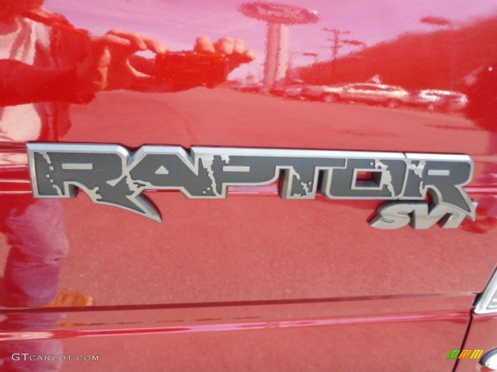2014 F150 SVT Raptor SuperCrew 4x4 - Ruby Red / Raptor Special Edition Black/Brick Accent photo #9