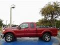 2015 Ruby Red Ford F250 Super Duty Lariat Super Cab  photo #2