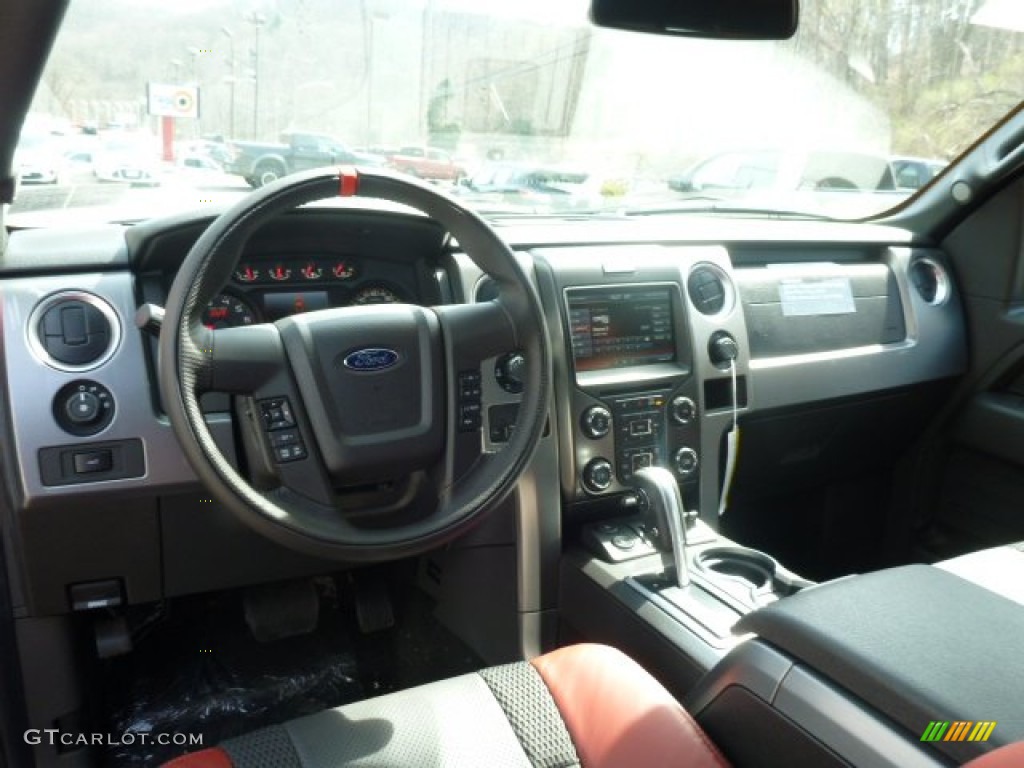 2014 F150 SVT Raptor SuperCrew 4x4 - Ruby Red / Raptor Special Edition Black/Brick Accent photo #20