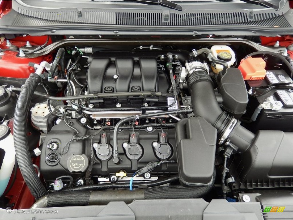 2014 Ford Taurus SEL 3.5 Liter DOHC 24-Valve Ti-VCT V6 Engine Photo #92607890
