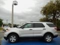 2014 Ingot Silver Ford Explorer FWD  photo #2
