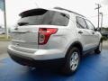 2014 Ingot Silver Ford Explorer FWD  photo #3