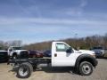 2015 Oxford White Ford F450 Super Duty XL Regular Cab Chassis  photo #1
