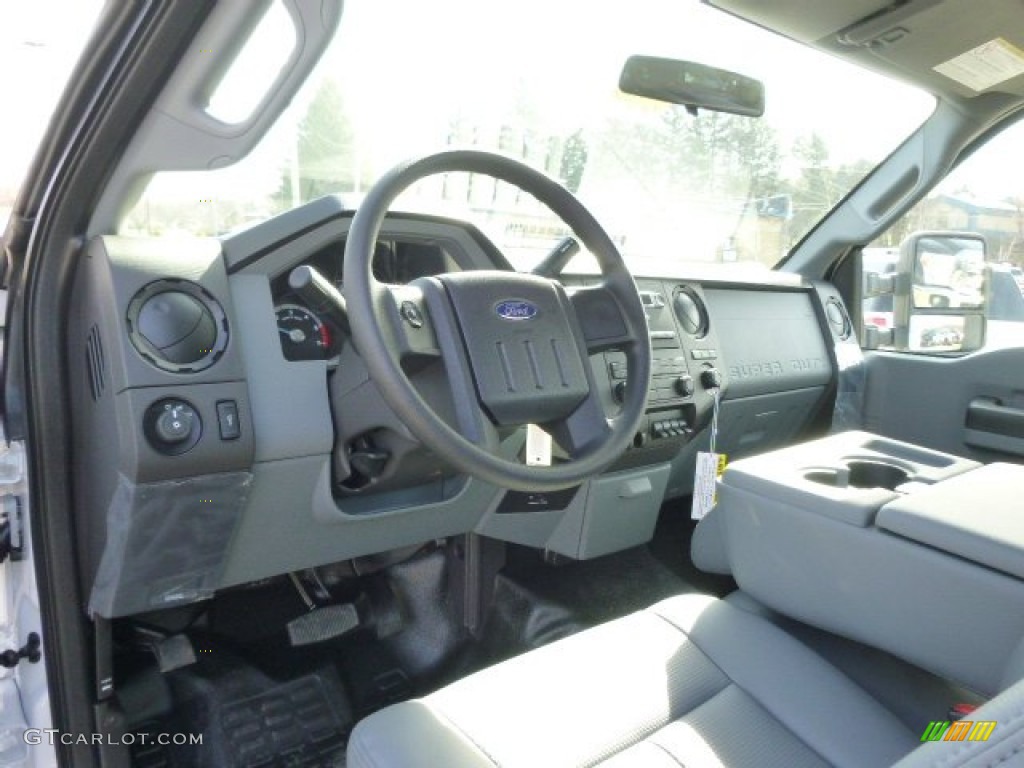 2015 Ford F450 Super Duty XL Regular Cab Chassis Steel Dashboard Photo #92608967