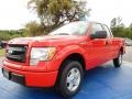 2014 Race Red Ford F150 STX SuperCab  photo #1