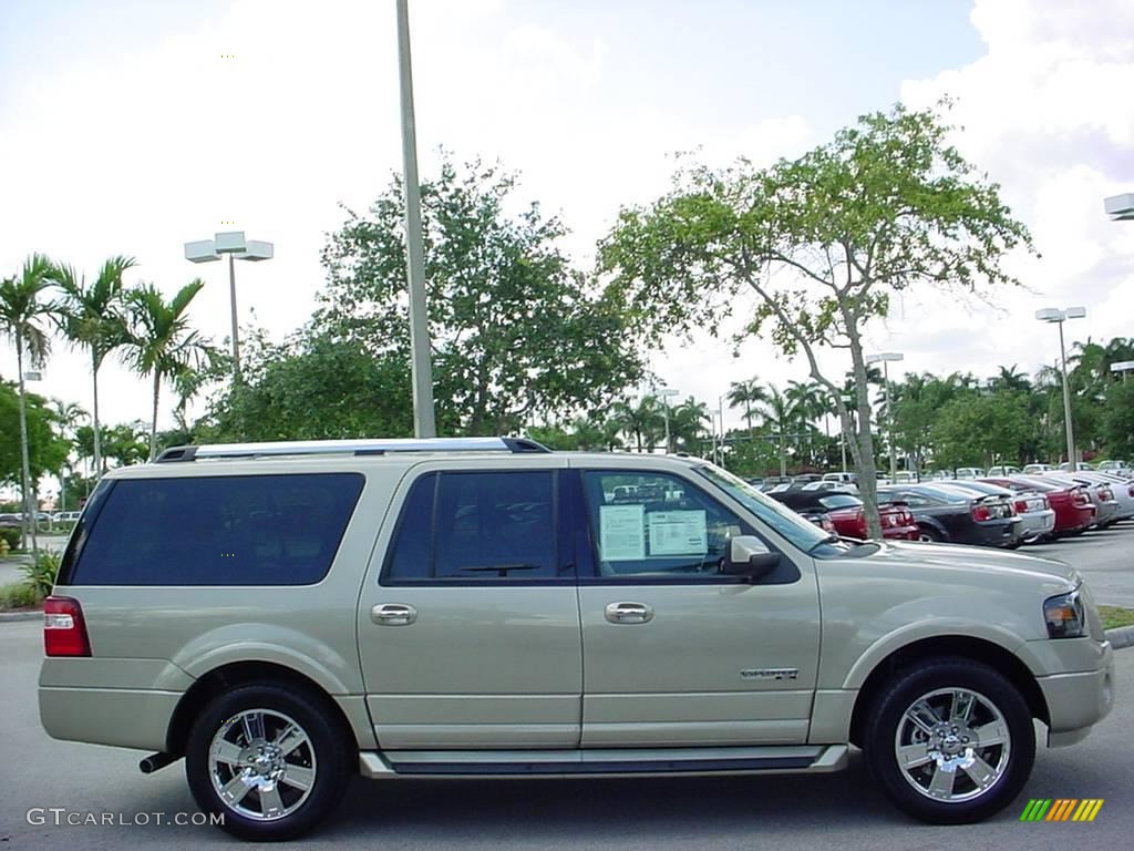 2007 Expedition EL Limited - Pueblo Gold Metallic / Charcoal Black/Caramel photo #2