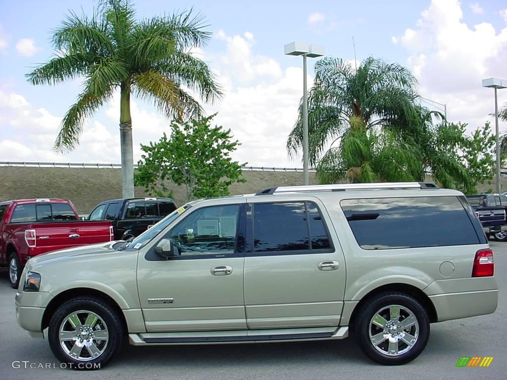 2007 Expedition EL Limited - Pueblo Gold Metallic / Charcoal Black/Caramel photo #7