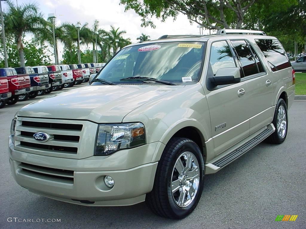 2007 Expedition EL Limited - Pueblo Gold Metallic / Charcoal Black/Caramel photo #8